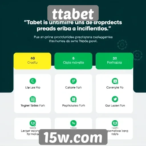 Análise das funcionalidades do site ttabet